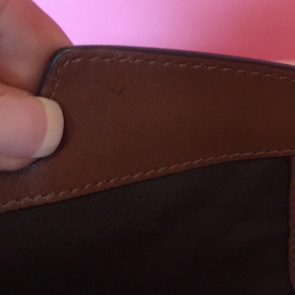 Coach Soho Brown Signature Flap Jacquard Leather Satchel F12312 - Picture 9 of 14